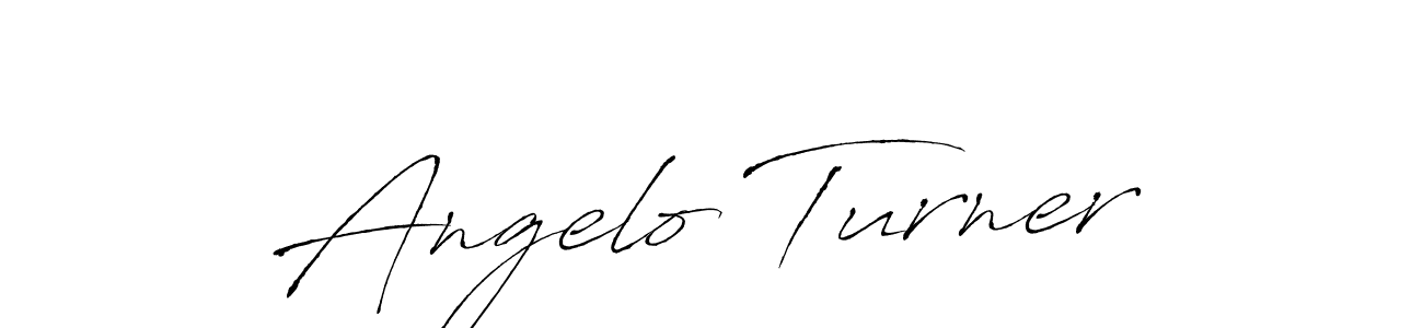 Once you've used our free online signature maker to create your best signature Antro_Vectra style, it's time to enjoy all of the benefits that Angelo Turner name signing documents. Angelo Turner signature style 6 images and pictures png