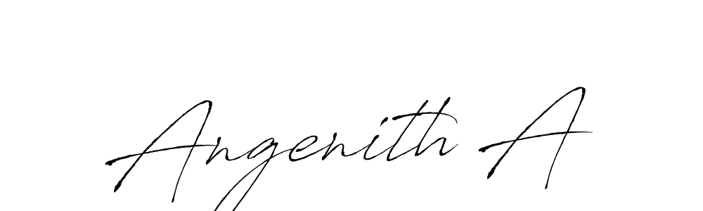 How to Draw Angenith A signature style? Antro_Vectra is a latest design signature styles for name Angenith A. Angenith A signature style 6 images and pictures png