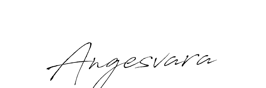 Design your own signature with our free online signature maker. With this signature software, you can create a handwritten (Antro_Vectra) signature for name Angesvara. Angesvara signature style 6 images and pictures png