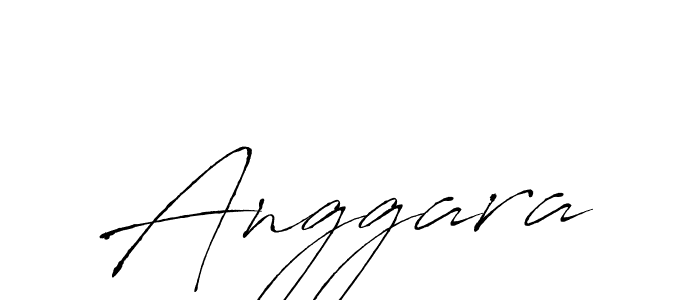 How to make Anggara signature? Antro_Vectra is a professional autograph style. Create handwritten signature for Anggara name. Anggara signature style 6 images and pictures png