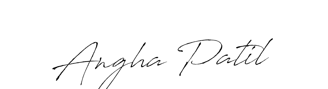 Similarly Antro_Vectra is the best handwritten signature design. Signature creator online .You can use it as an online autograph creator for name Angha Patil. Angha Patil signature style 6 images and pictures png