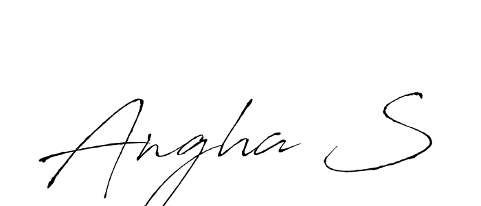 Also You can easily find your signature by using the search form. We will create Angha S name handwritten signature images for you free of cost using Antro_Vectra sign style. Angha S signature style 6 images and pictures png