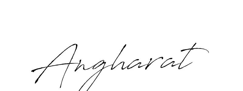 Create a beautiful signature design for name Angharat. With this signature (Antro_Vectra) fonts, you can make a handwritten signature for free. Angharat signature style 6 images and pictures png