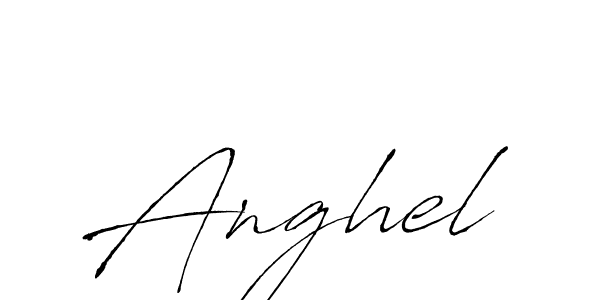 You should practise on your own different ways (Antro_Vectra) to write your name (Anghel) in signature. don't let someone else do it for you. Anghel signature style 6 images and pictures png