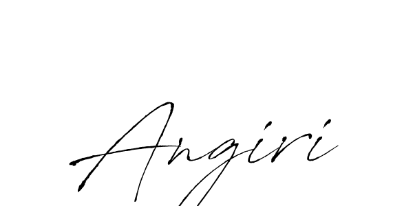 Antro_Vectra is a professional signature style that is perfect for those who want to add a touch of class to their signature. It is also a great choice for those who want to make their signature more unique. Get Angiri name to fancy signature for free. Angiri signature style 6 images and pictures png