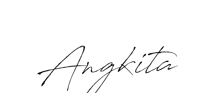 Here are the top 10 professional signature styles for the name Angkita. These are the best autograph styles you can use for your name. Angkita signature style 6 images and pictures png