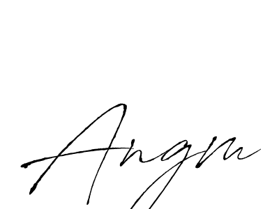 Once you've used our free online signature maker to create your best signature Antro_Vectra style, it's time to enjoy all of the benefits that Angm name signing documents. Angm signature style 6 images and pictures png