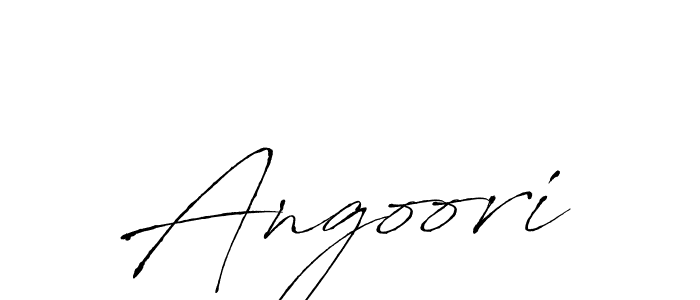 Use a signature maker to create a handwritten signature online. With this signature software, you can design (Antro_Vectra) your own signature for name Angoori. Angoori signature style 6 images and pictures png