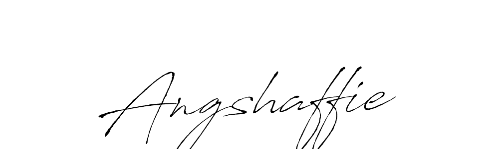 Also we have Angshaffie name is the best signature style. Create professional handwritten signature collection using Antro_Vectra autograph style. Angshaffie signature style 6 images and pictures png