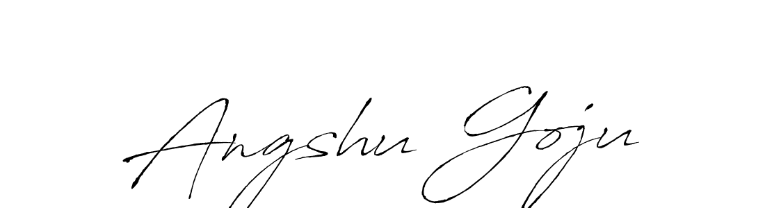 Also You can easily find your signature by using the search form. We will create Angshu Goju name handwritten signature images for you free of cost using Antro_Vectra sign style. Angshu Goju signature style 6 images and pictures png