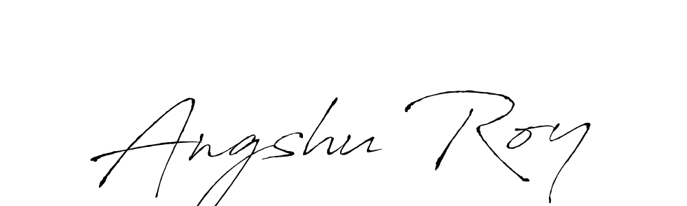 Make a beautiful signature design for name Angshu Roy. Use this online signature maker to create a handwritten signature for free. Angshu Roy signature style 6 images and pictures png