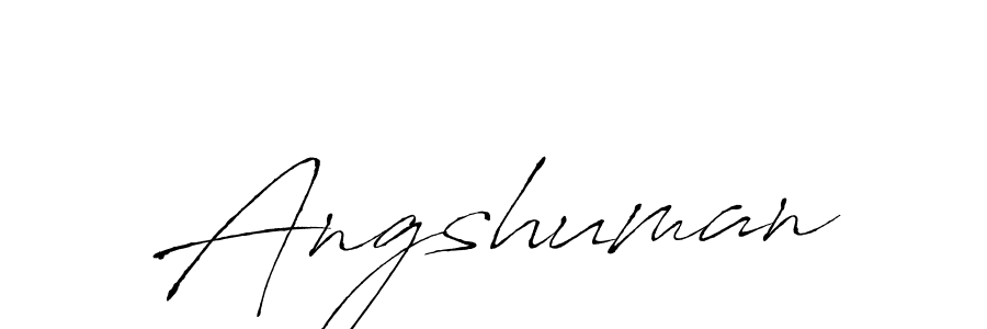 Make a beautiful signature design for name Angshuman. Use this online signature maker to create a handwritten signature for free. Angshuman signature style 6 images and pictures png