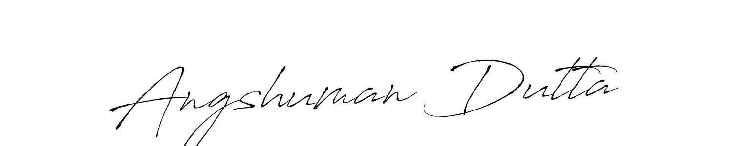 Make a beautiful signature design for name Angshuman Dutta. Use this online signature maker to create a handwritten signature for free. Angshuman Dutta signature style 6 images and pictures png