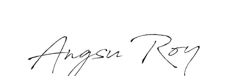 Also we have Angsu Roy name is the best signature style. Create professional handwritten signature collection using Antro_Vectra autograph style. Angsu Roy signature style 6 images and pictures png