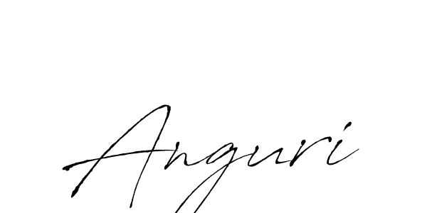 Create a beautiful signature design for name Anguri. With this signature (Antro_Vectra) fonts, you can make a handwritten signature for free. Anguri signature style 6 images and pictures png