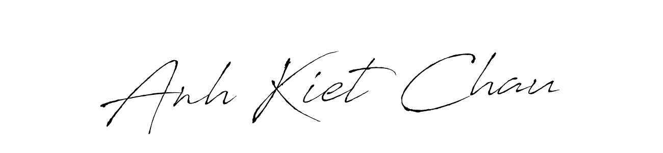 Use a signature maker to create a handwritten signature online. With this signature software, you can design (Antro_Vectra) your own signature for name Anh Kiet Chau. Anh Kiet Chau signature style 6 images and pictures png