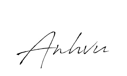 The best way (Antro_Vectra) to make a short signature is to pick only two or three words in your name. The name Anhvu include a total of six letters. For converting this name. Anhvu signature style 6 images and pictures png