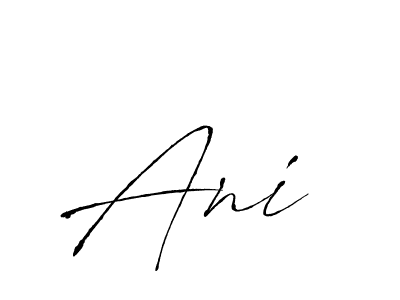 You should practise on your own different ways (Antro_Vectra) to write your name (Ani ) in signature. don't let someone else do it for you. Ani  signature style 6 images and pictures png