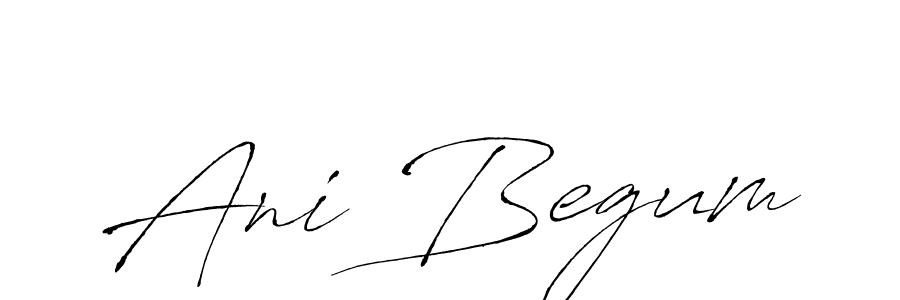 This is the best signature style for the Ani Begum name. Also you like these signature font (Antro_Vectra). Mix name signature. Ani Begum signature style 6 images and pictures png