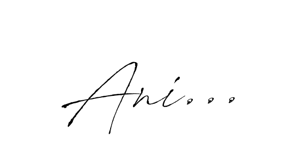 It looks lik you need a new signature style for name Ani.... Design unique handwritten (Antro_Vectra) signature with our free signature maker in just a few clicks. Ani... signature style 6 images and pictures png