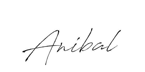 Design your own signature with our free online signature maker. With this signature software, you can create a handwritten (Antro_Vectra) signature for name Anibal. Anibal signature style 6 images and pictures png