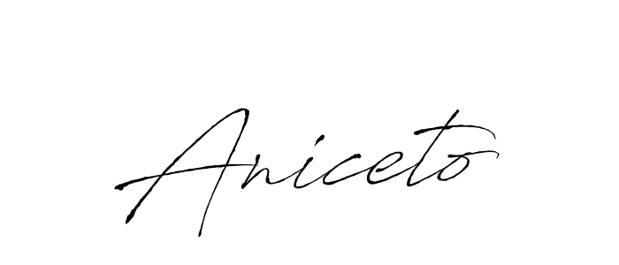 Make a short Aniceto signature style. Manage your documents anywhere anytime using Antro_Vectra. Create and add eSignatures, submit forms, share and send files easily. Aniceto signature style 6 images and pictures png