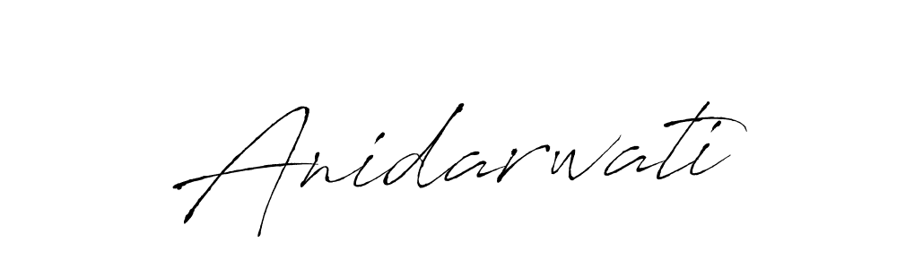 Also we have Anidarwati name is the best signature style. Create professional handwritten signature collection using Antro_Vectra autograph style. Anidarwati signature style 6 images and pictures png