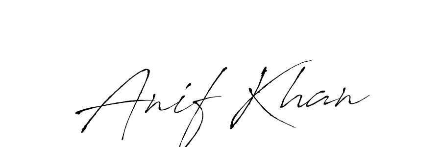 Also You can easily find your signature by using the search form. We will create Anif Khan name handwritten signature images for you free of cost using Antro_Vectra sign style. Anif Khan signature style 6 images and pictures png