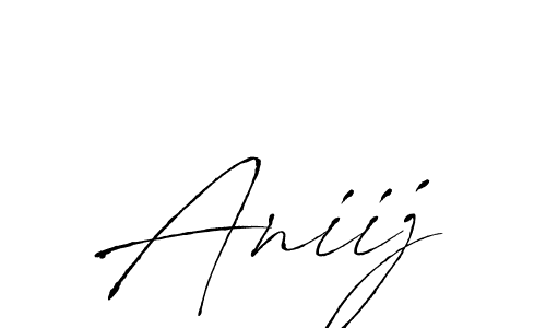 How to make Aniij signature? Antro_Vectra is a professional autograph style. Create handwritten signature for Aniij name. Aniij signature style 6 images and pictures png