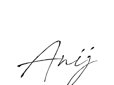 Once you've used our free online signature maker to create your best signature Antro_Vectra style, it's time to enjoy all of the benefits that Anij name signing documents. Anij signature style 6 images and pictures png