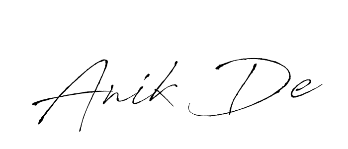 Make a short Anik De signature style. Manage your documents anywhere anytime using Antro_Vectra. Create and add eSignatures, submit forms, share and send files easily. Anik De signature style 6 images and pictures png