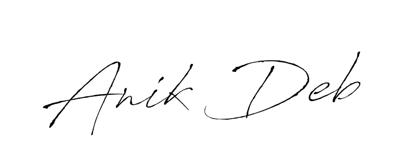 Also You can easily find your signature by using the search form. We will create Anik Deb name handwritten signature images for you free of cost using Antro_Vectra sign style. Anik Deb signature style 6 images and pictures png