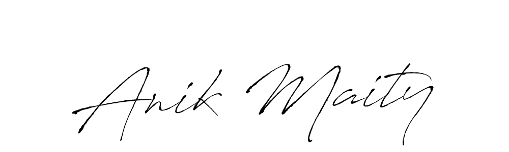 Use a signature maker to create a handwritten signature online. With this signature software, you can design (Antro_Vectra) your own signature for name Anik Maity. Anik Maity signature style 6 images and pictures png