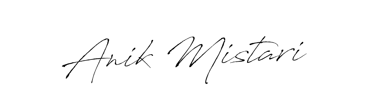 Create a beautiful signature design for name Anik Mistari. With this signature (Antro_Vectra) fonts, you can make a handwritten signature for free. Anik Mistari signature style 6 images and pictures png