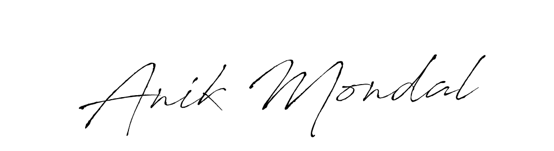 How to Draw Anik Mondal signature style? Antro_Vectra is a latest design signature styles for name Anik Mondal. Anik Mondal signature style 6 images and pictures png