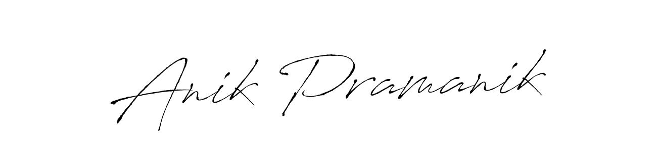 Make a beautiful signature design for name Anik Pramanik. Use this online signature maker to create a handwritten signature for free. Anik Pramanik signature style 6 images and pictures png