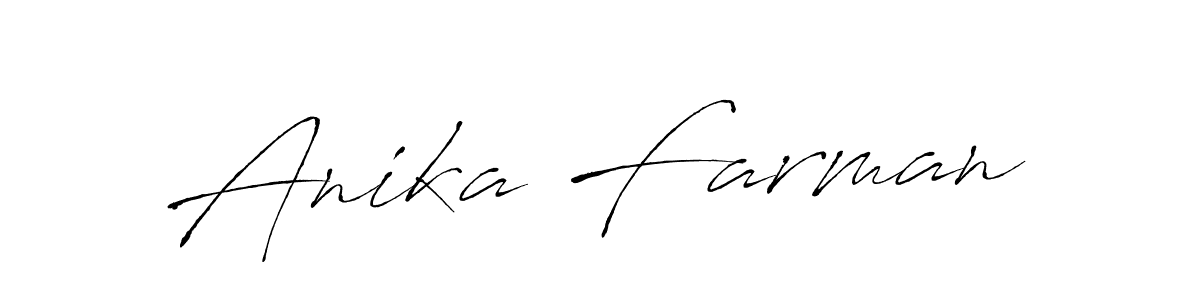 Here are the top 10 professional signature styles for the name Anika Farman. These are the best autograph styles you can use for your name. Anika Farman signature style 6 images and pictures png