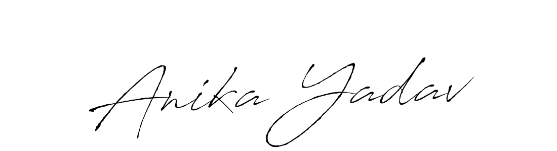 Use a signature maker to create a handwritten signature online. With this signature software, you can design (Antro_Vectra) your own signature for name Anika Yadav. Anika Yadav signature style 6 images and pictures png