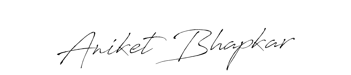 Also You can easily find your signature by using the search form. We will create Aniket Bhapkar name handwritten signature images for you free of cost using Antro_Vectra sign style. Aniket Bhapkar signature style 6 images and pictures png