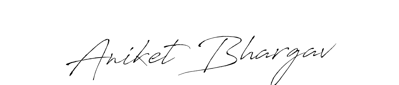 Make a short Aniket Bhargav signature style. Manage your documents anywhere anytime using Antro_Vectra. Create and add eSignatures, submit forms, share and send files easily. Aniket Bhargav signature style 6 images and pictures png