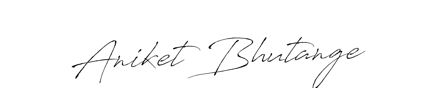 Make a beautiful signature design for name Aniket Bhutange. Use this online signature maker to create a handwritten signature for free. Aniket Bhutange signature style 6 images and pictures png