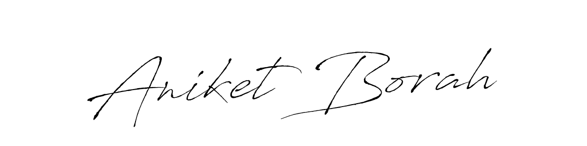 Also we have Aniket Borah name is the best signature style. Create professional handwritten signature collection using Antro_Vectra autograph style. Aniket Borah signature style 6 images and pictures png