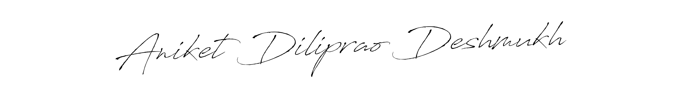 Make a beautiful signature design for name Aniket Diliprao Deshmukh. Use this online signature maker to create a handwritten signature for free. Aniket Diliprao Deshmukh signature style 6 images and pictures png