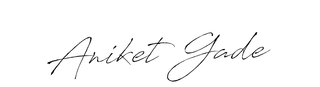 This is the best signature style for the Aniket Gade name. Also you like these signature font (Antro_Vectra). Mix name signature. Aniket Gade signature style 6 images and pictures png