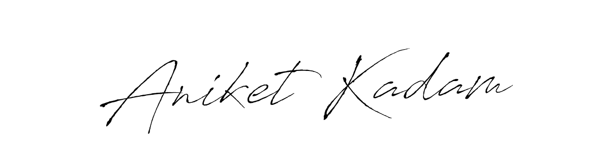 Also You can easily find your signature by using the search form. We will create Aniket Kadam name handwritten signature images for you free of cost using Antro_Vectra sign style. Aniket Kadam signature style 6 images and pictures png