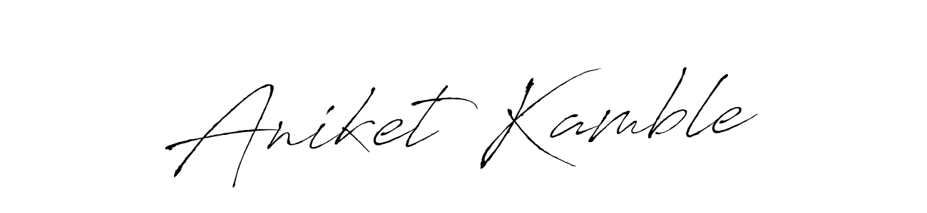 The best way (Antro_Vectra) to make a short signature is to pick only two or three words in your name. The name Aniket Kamble include a total of six letters. For converting this name. Aniket Kamble signature style 6 images and pictures png