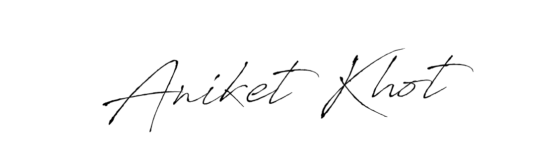 This is the best signature style for the Aniket Khot name. Also you like these signature font (Antro_Vectra). Mix name signature. Aniket Khot signature style 6 images and pictures png