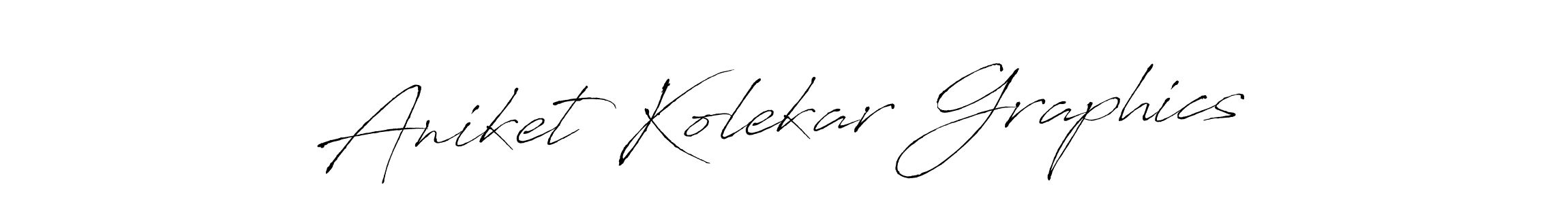 Also we have Aniket Kolekar Graphics name is the best signature style. Create professional handwritten signature collection using Antro_Vectra autograph style. Aniket Kolekar Graphics signature style 6 images and pictures png