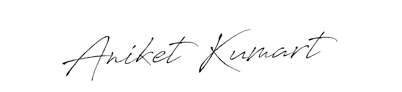 This is the best signature style for the Aniket Kumart name. Also you like these signature font (Antro_Vectra). Mix name signature. Aniket Kumart signature style 6 images and pictures png