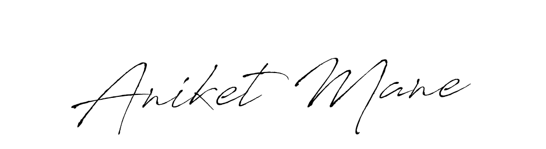 Create a beautiful signature design for name Aniket Mane. With this signature (Antro_Vectra) fonts, you can make a handwritten signature for free. Aniket Mane signature style 6 images and pictures png